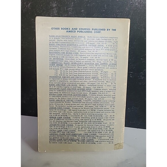 Ameco Amateur Radio Theory Course Paperback - Picture 9 of 10